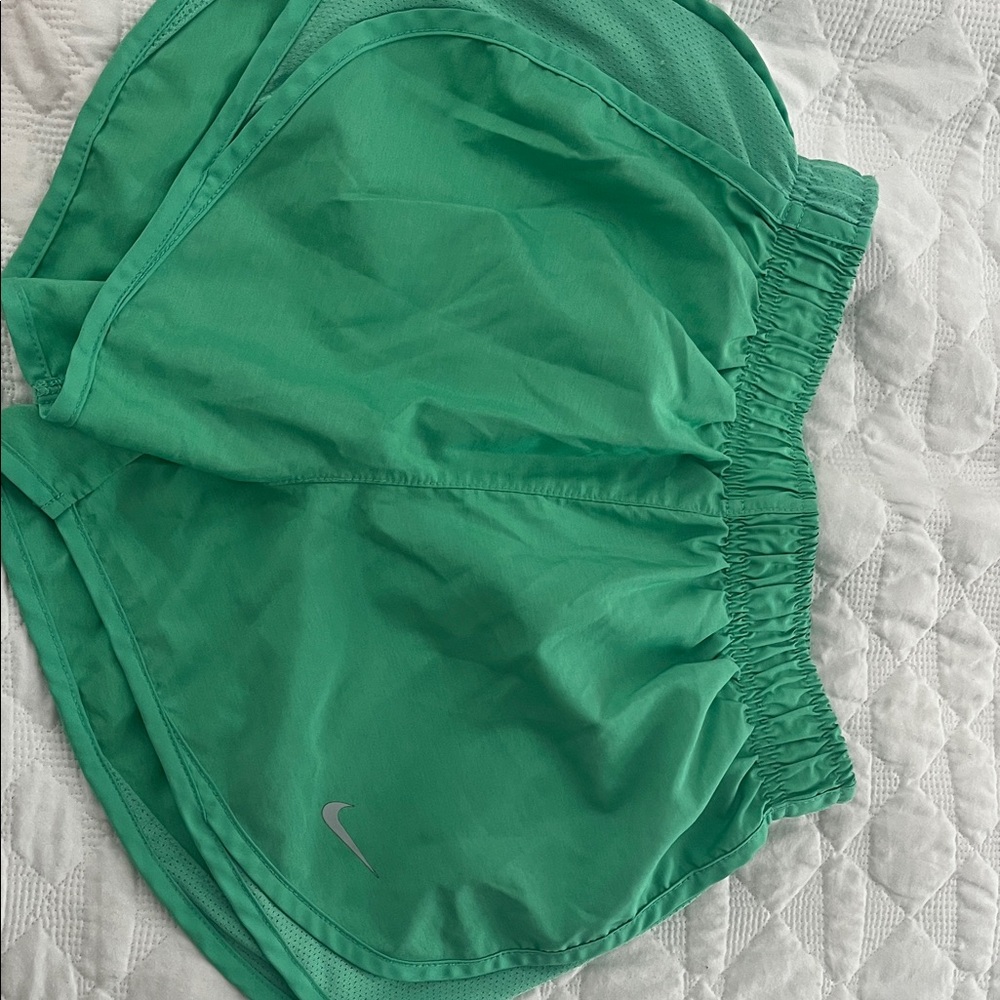Nike Green Athletic Shorts